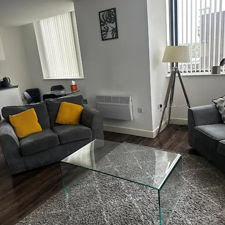 Modern 2-Bedroom Kingsize Apartment City Centre Birmingham Exterior photo